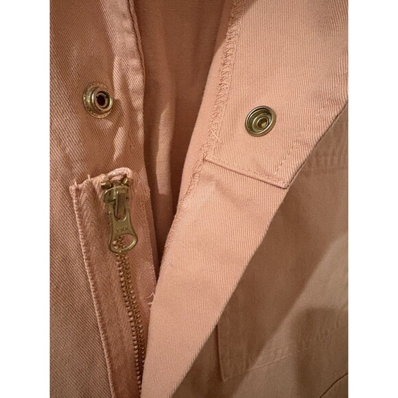 Big Bud Press Peach Light Pink Long Sleeve Jumpsuit Sz Small Boho Twee Indie - Picture 7 of 8